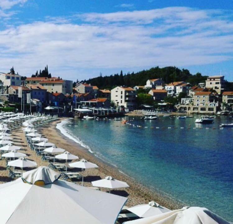 Langust - Free Parking Lägenhet Sveti Stefan Exteriör bild